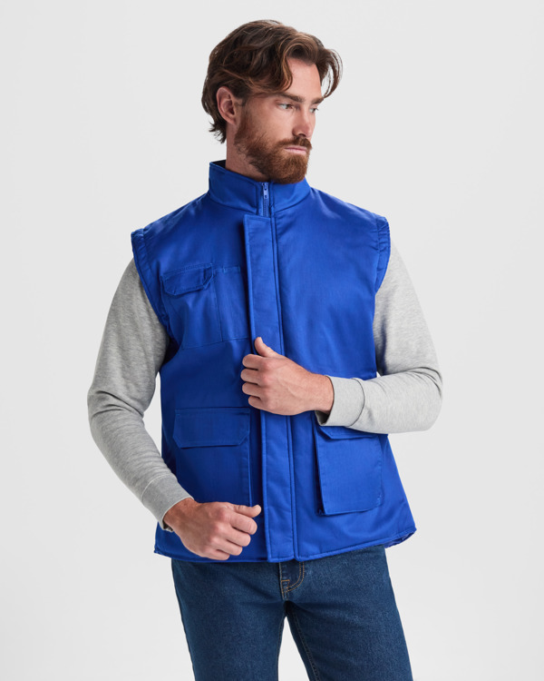 Vestă de Lucru Căptușită Multi-Buzunare - varianta 2