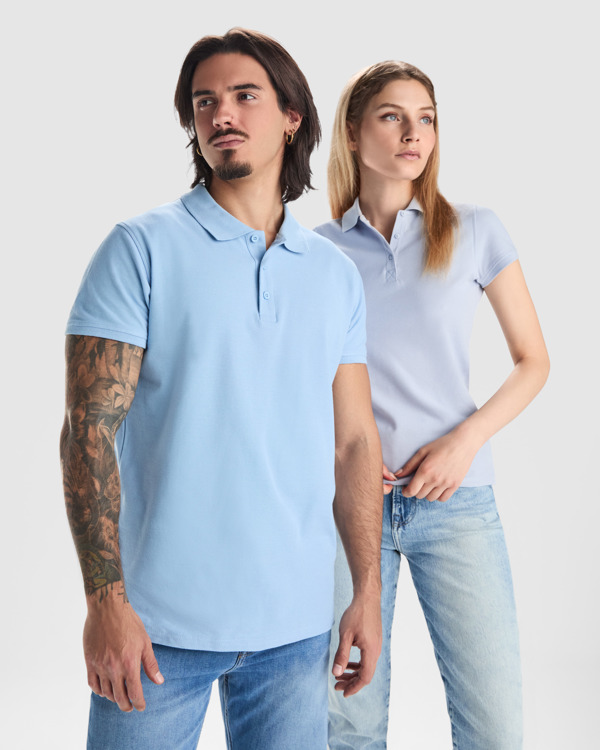 Tricou Polo de Lucru pentru Femei din Bumbac 200g - varianta 6