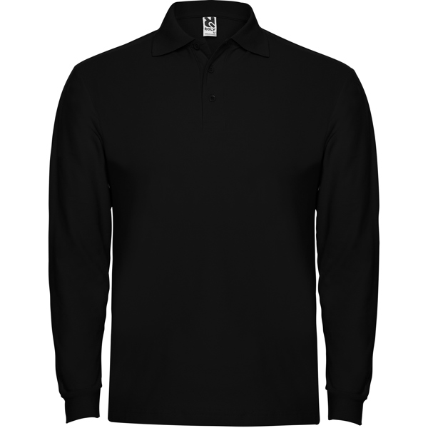 Tricou Polo din Bumbac cu Mânecă Lungă 220g - varianta 6
