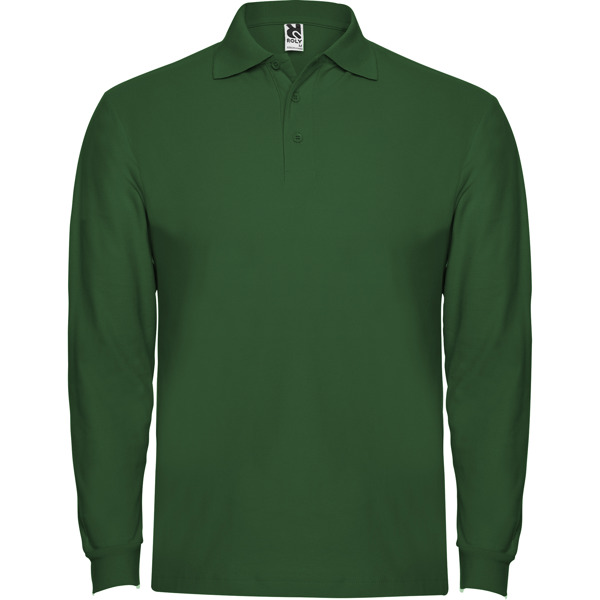 Tricou Polo din Bumbac cu Mânecă Lungă 220g - varianta 13
