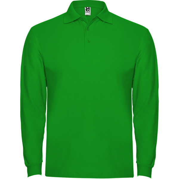 Tricou Polo din Bumbac cu Mânecă Lungă 220g - varianta 17