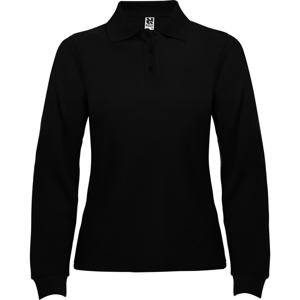 Tricou Polo pentru Femei din Bumbac cu Mânecă Lungă - varianta 8