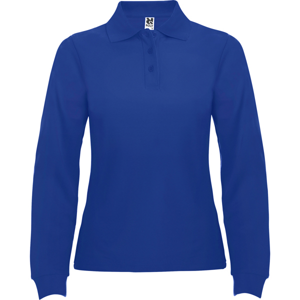 Tricou Polo pentru Femei din Bumbac cu Mânecă Lungă - varianta 9