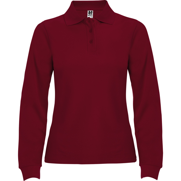 Tricou Polo pentru Femei din Bumbac cu Mânecă Lungă - varianta 14