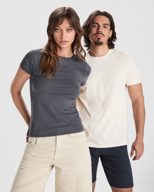 Tricou de Lucru GOTS pentru Femei din Bumbac Organic Pieptănat - varianta 5