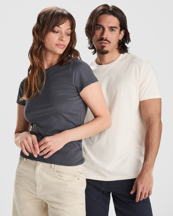 Tricou de Lucru GOTS pentru Femei din Bumbac Organic Pieptănat - varianta 6