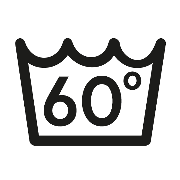 Spălare la maxim 60°C