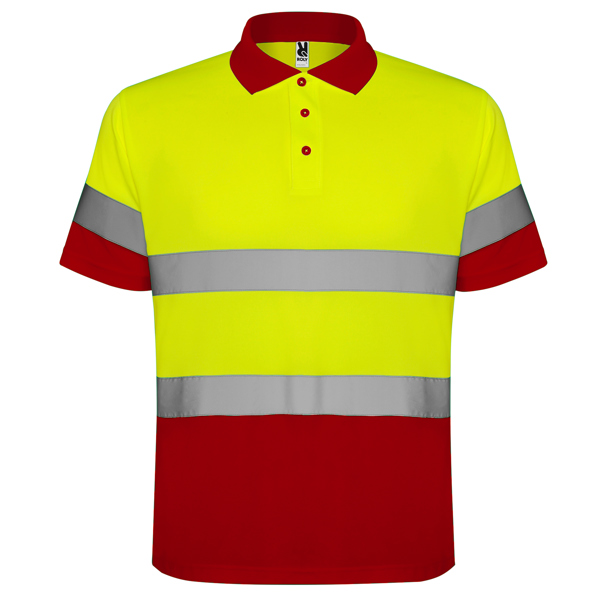 Tricou Polo Reflectorizant cu Mânecă Scurtă - varianta 10