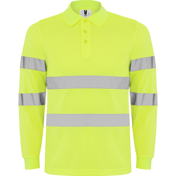 Tricou Polo Reflectorizant Tehnic cu Mânecă Lungă - varianta 5