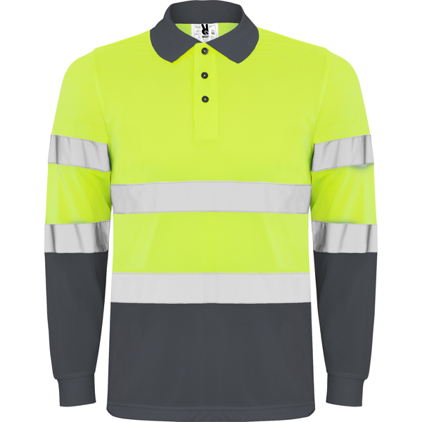 Tricou Polo Reflectorizant Tehnic cu Mânecă Lungă - varianta 6