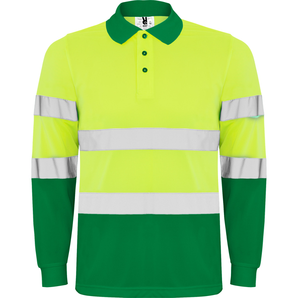Tricou Polo Reflectorizant Tehnic cu Mânecă Lungă - varianta 7