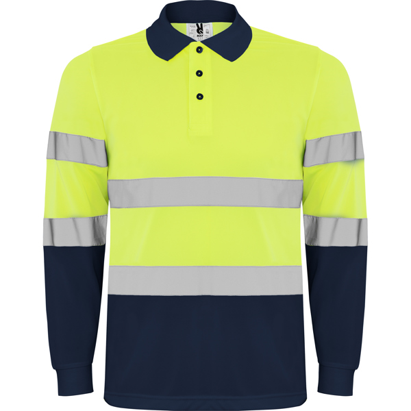Tricou Polo Reflectorizant Tehnic cu Mânecă Lungă - varianta 8