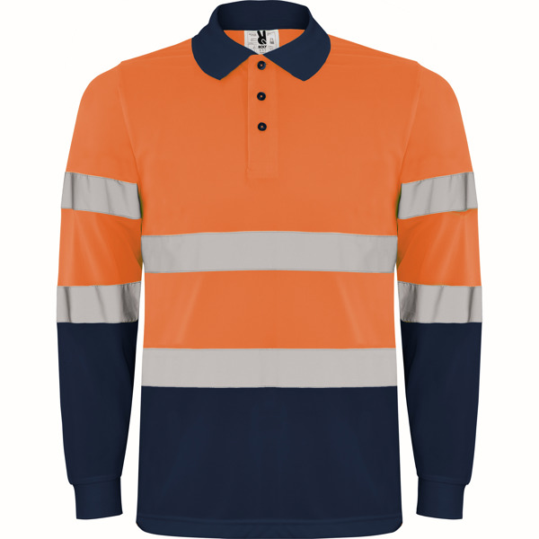 Tricou Polo Reflectorizant Tehnic cu Mânecă Lungă - varianta 9