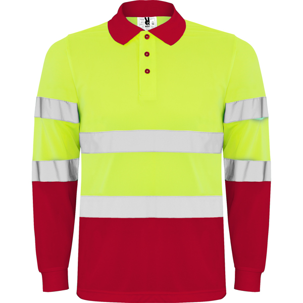 Tricou Polo Reflectorizant Tehnic cu Mânecă Lungă - varianta 10