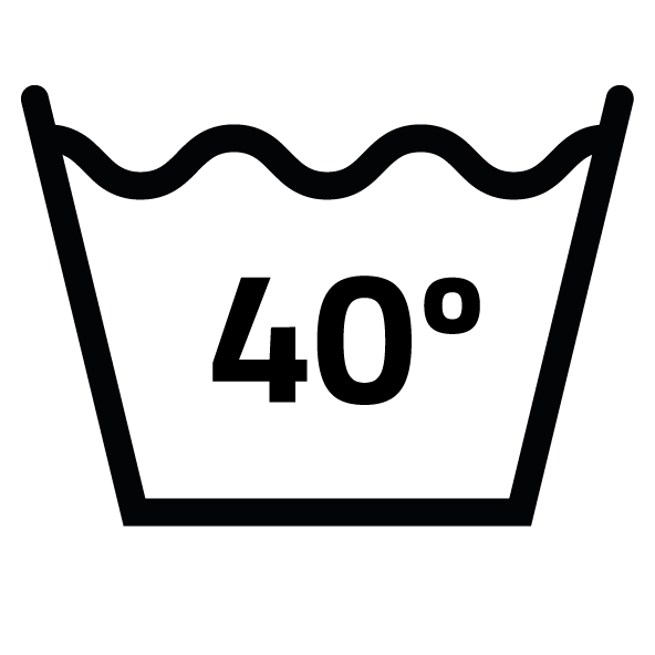 Spălare la maxim 40°C